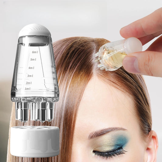 Hair Oil Applicator Scalp Massager