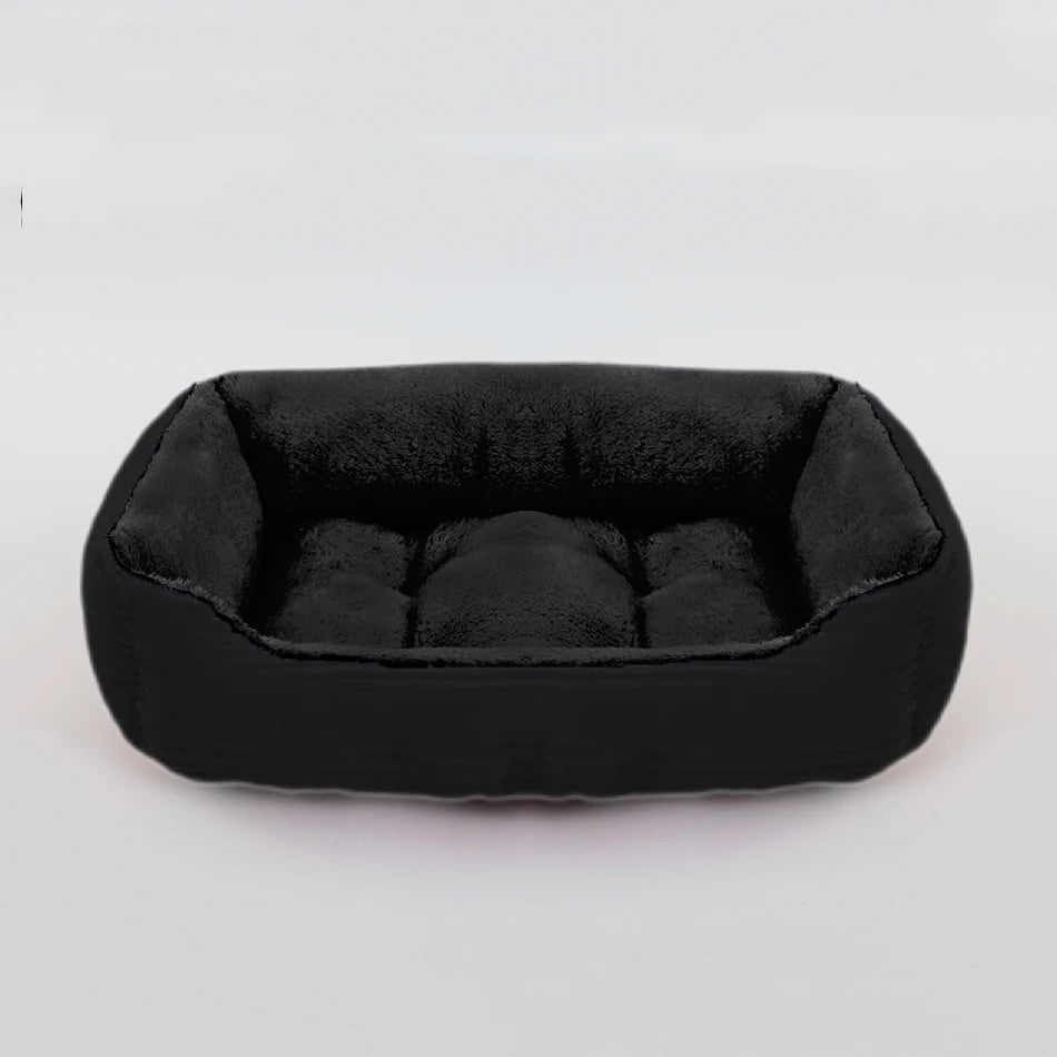 Plush Square Pet Sofa Bed