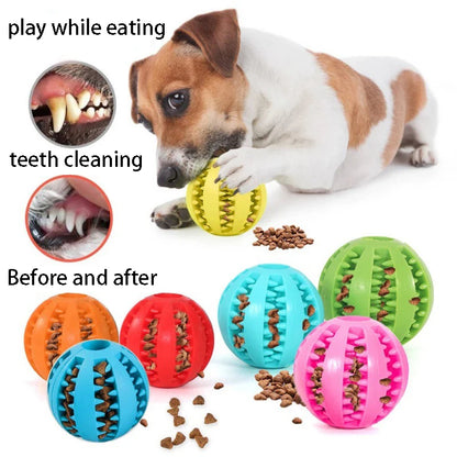 Natural Rubber Dog Chew Ball