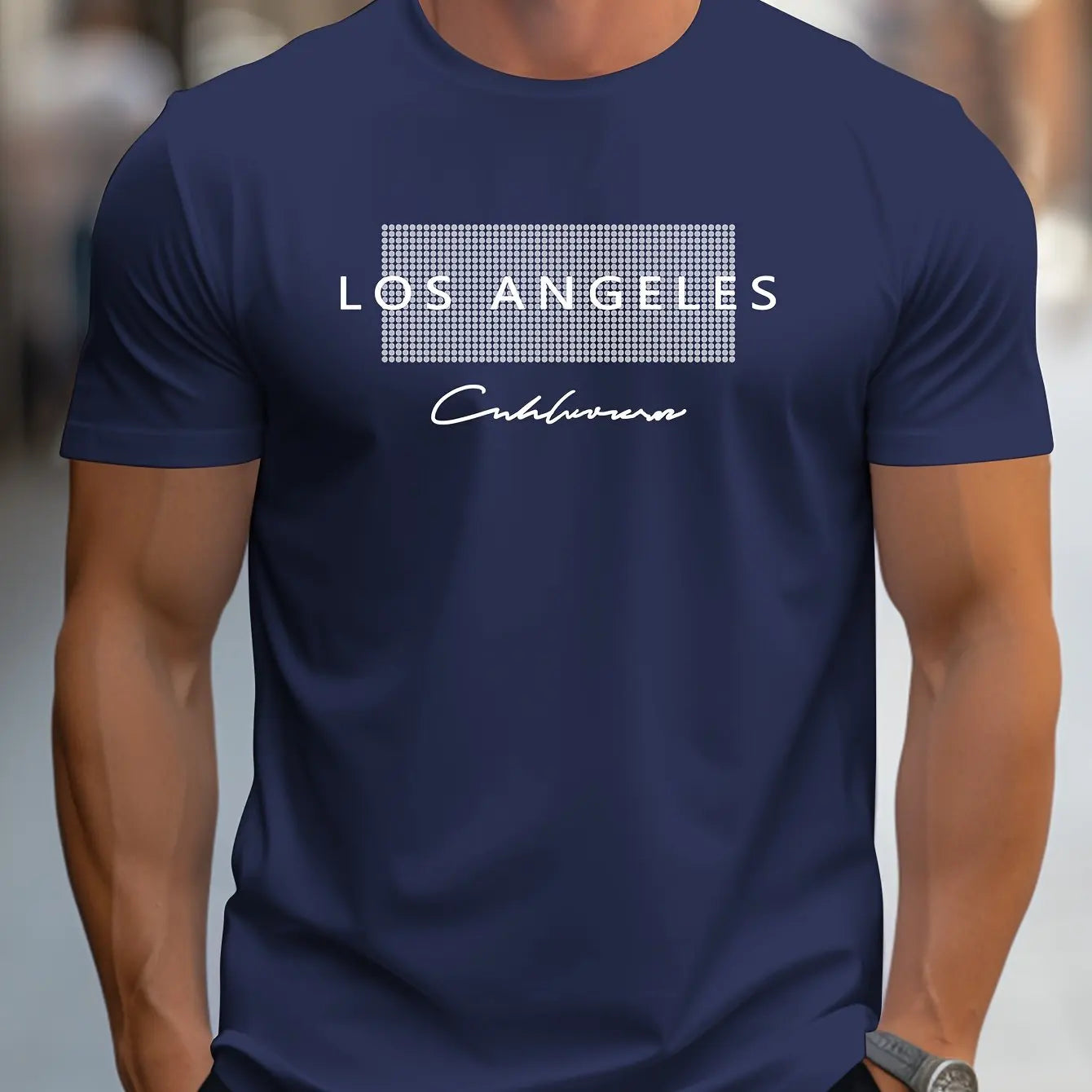 Los Angeles Graphic Cotton T-Shirt