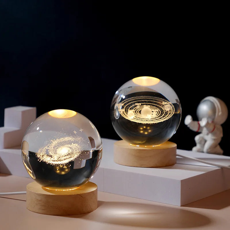 Galaxy Crystal Ball Home Decor