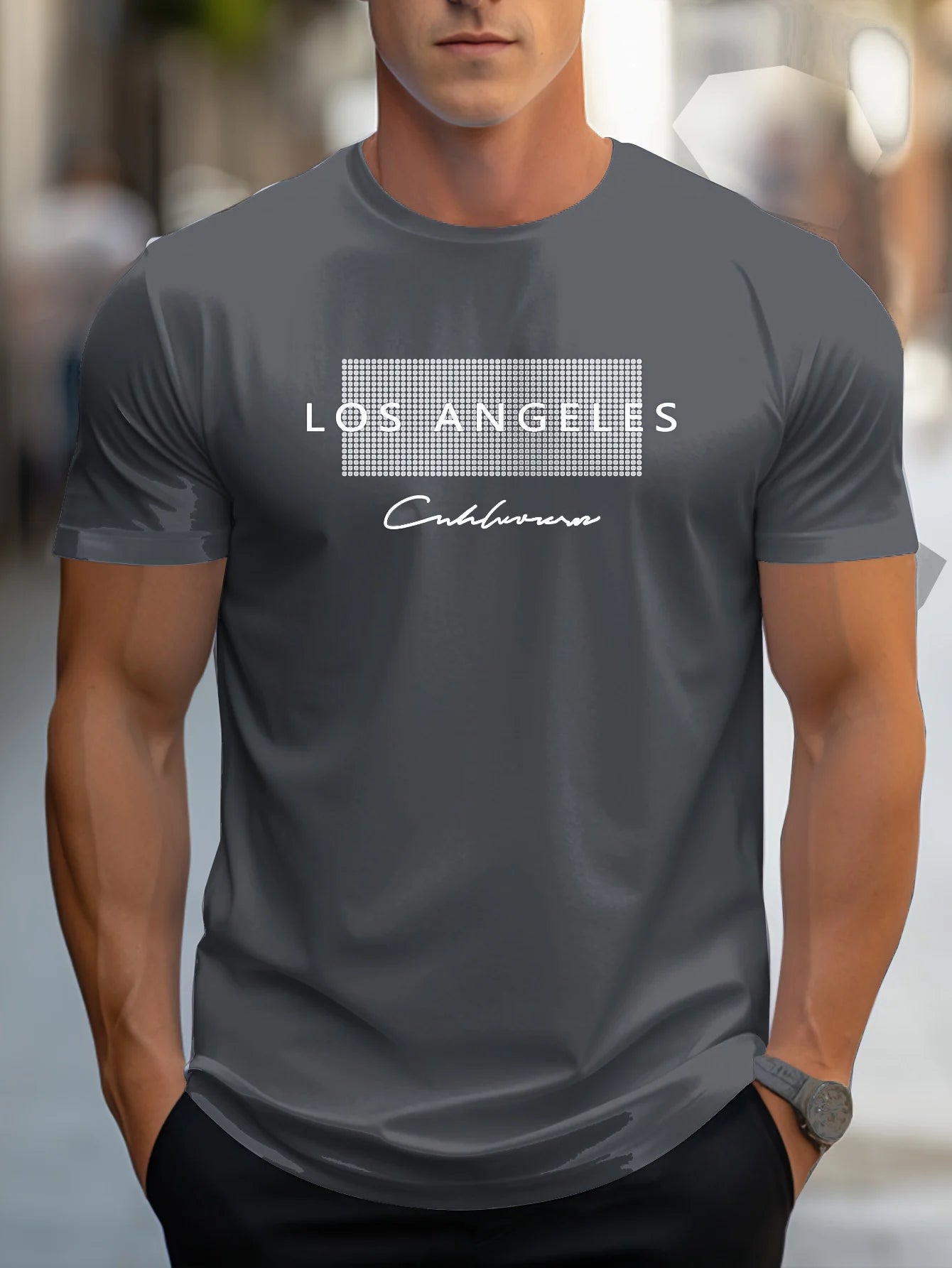 Los Angeles Graphic Cotton T-Shirt