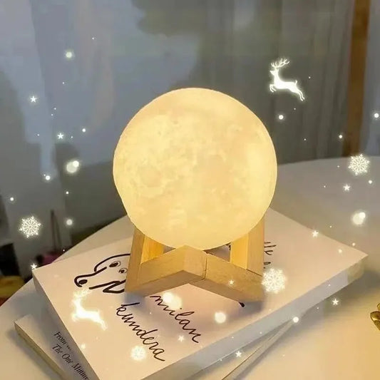 Galaxy Moon Planet Lamp Decor