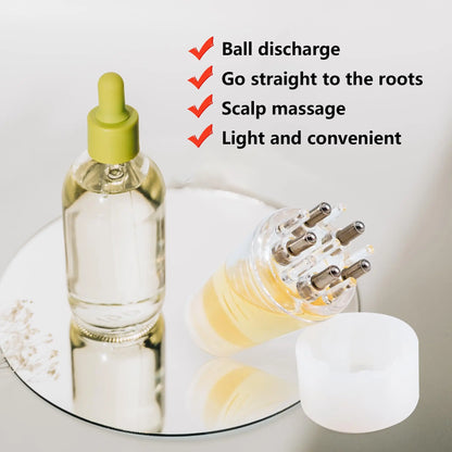 Hair Oil Applicator Scalp Massager