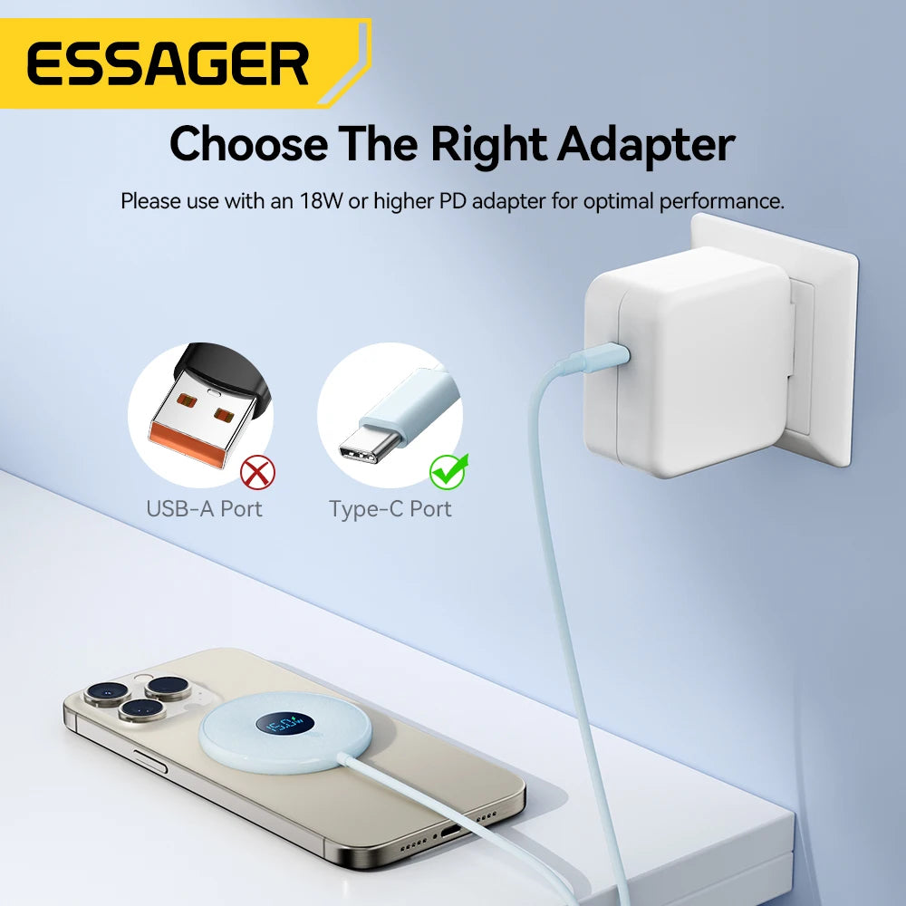 Essager 15W Magnetic Wireless Charger