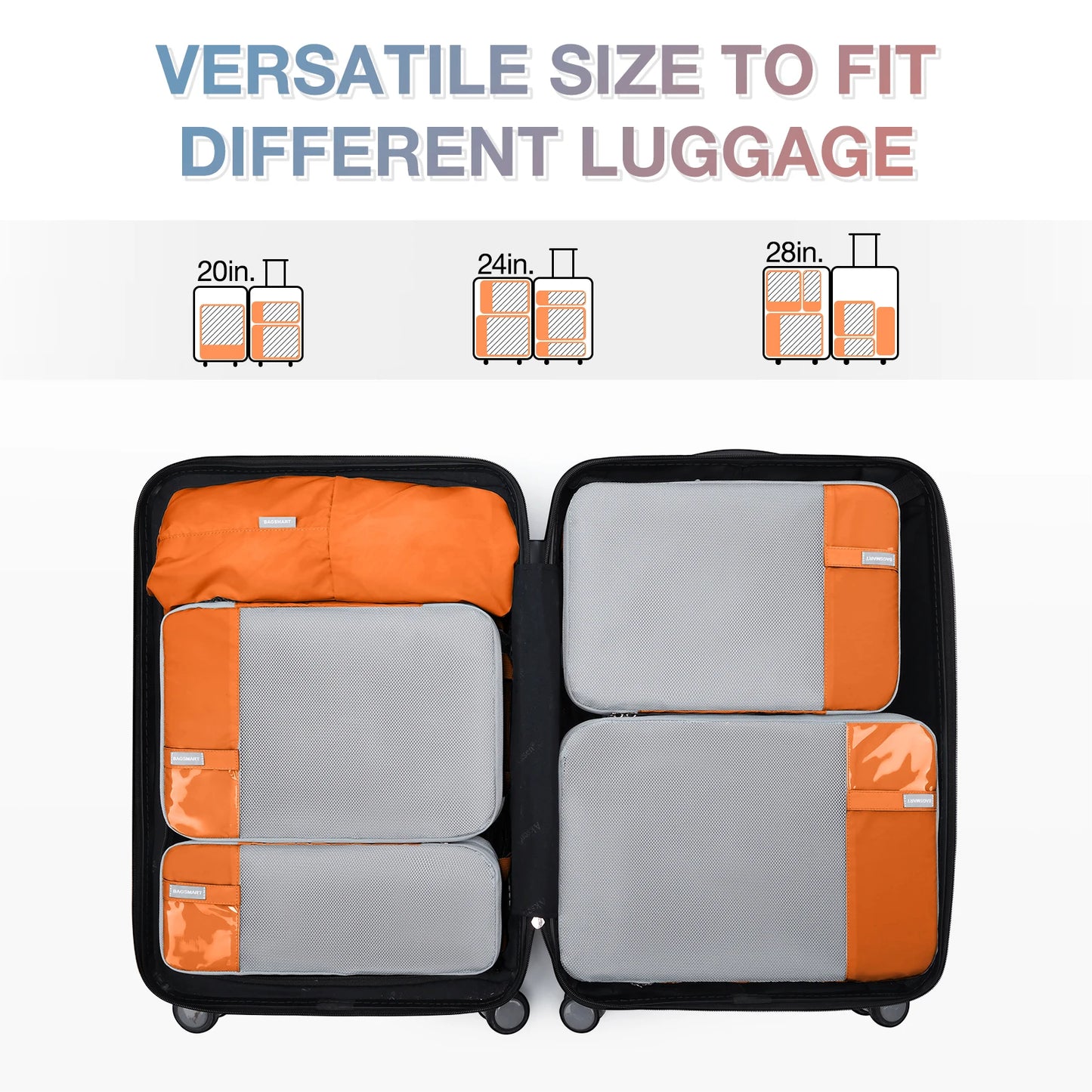 Travel Compression Packing Cubes