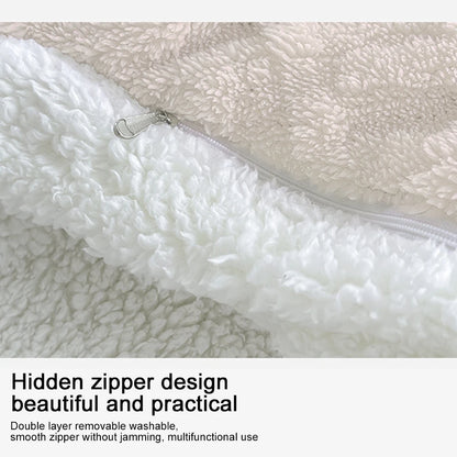 Thick Winter Warm Blanket for Bed Artificial Lamb Cashmere Weighted Blankets Soft Comfortable Warmth Quilt Comforter Warm Quilt