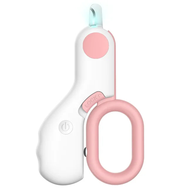 LED Pet Nail Clipper Cutter