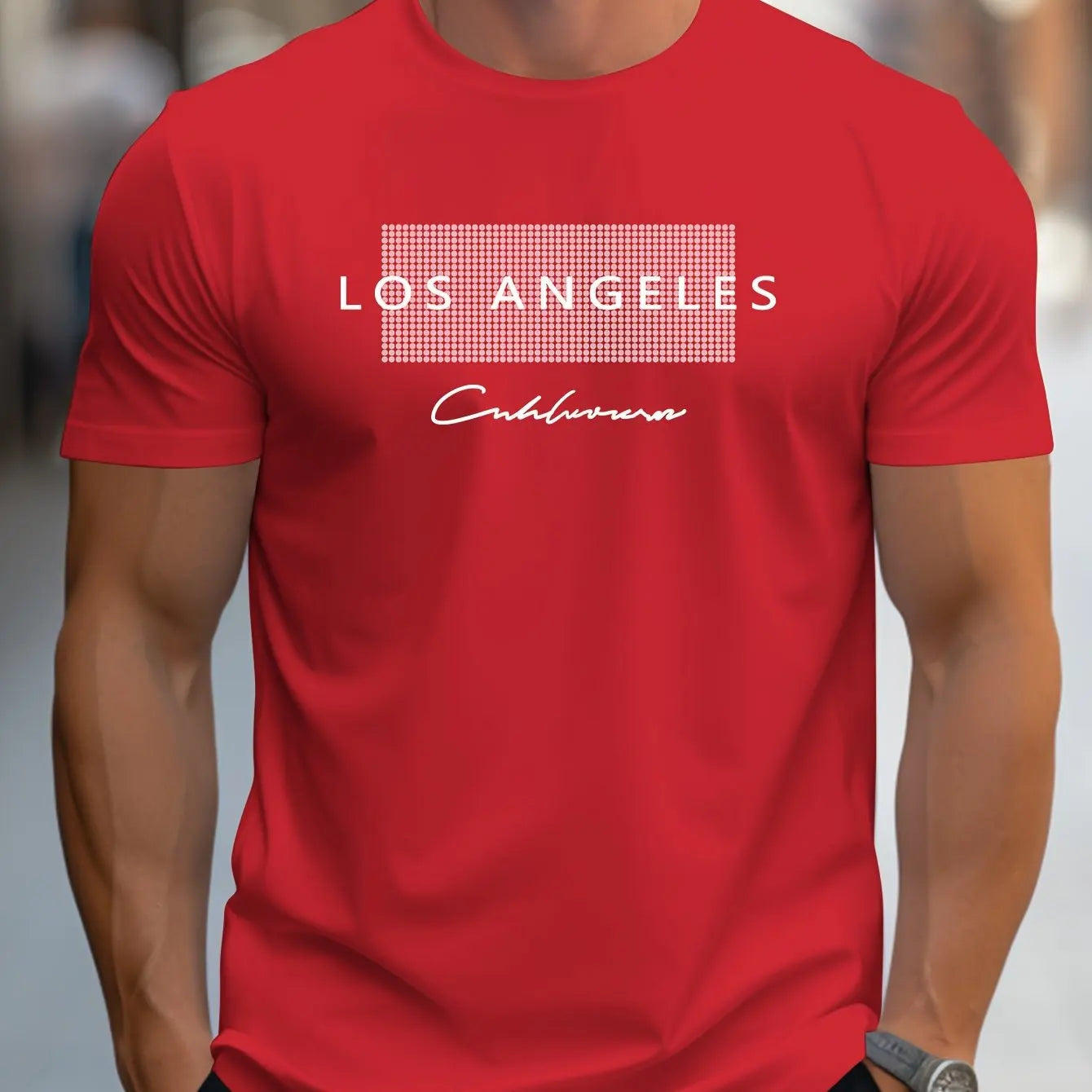 Los Angeles Graphic Cotton T-Shirt