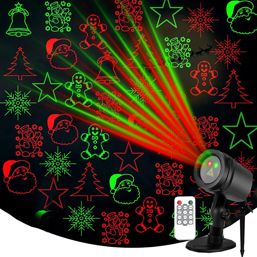 Christmas Laser Projection Light Spotlight