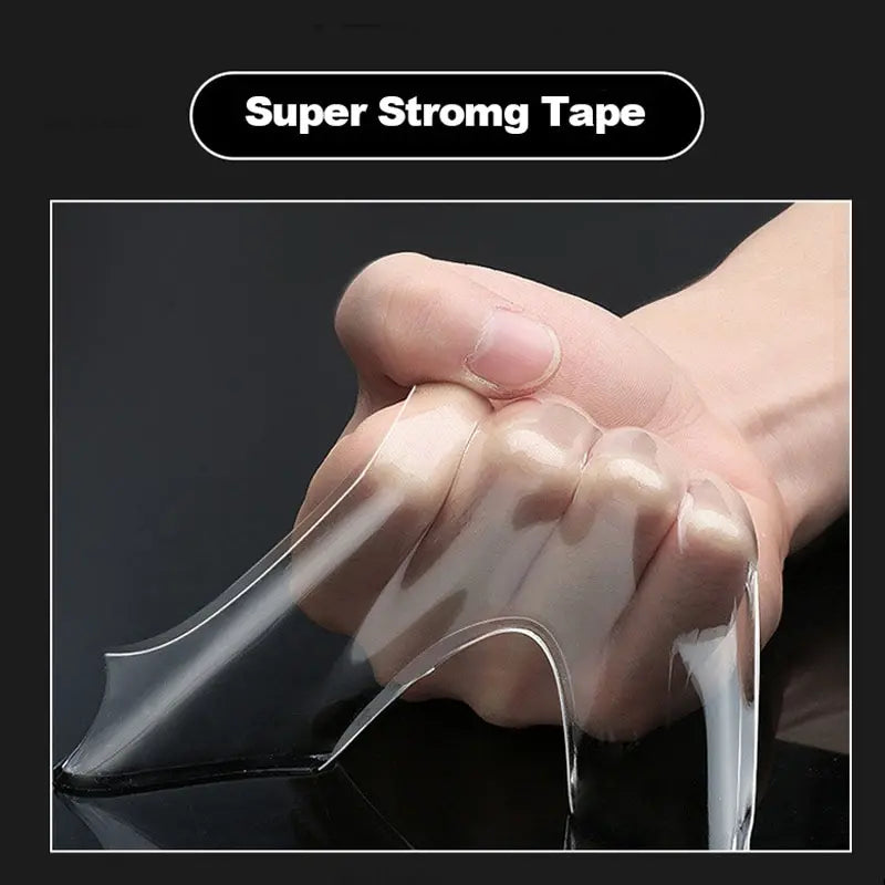 Reusable Strong Nano Double-Sided Tape