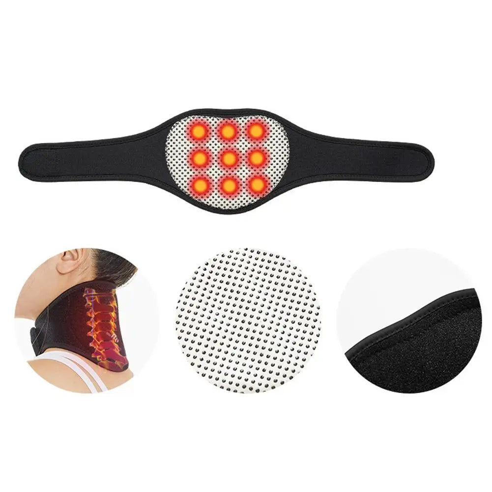 Self-Heating Tourmaline Neck Support