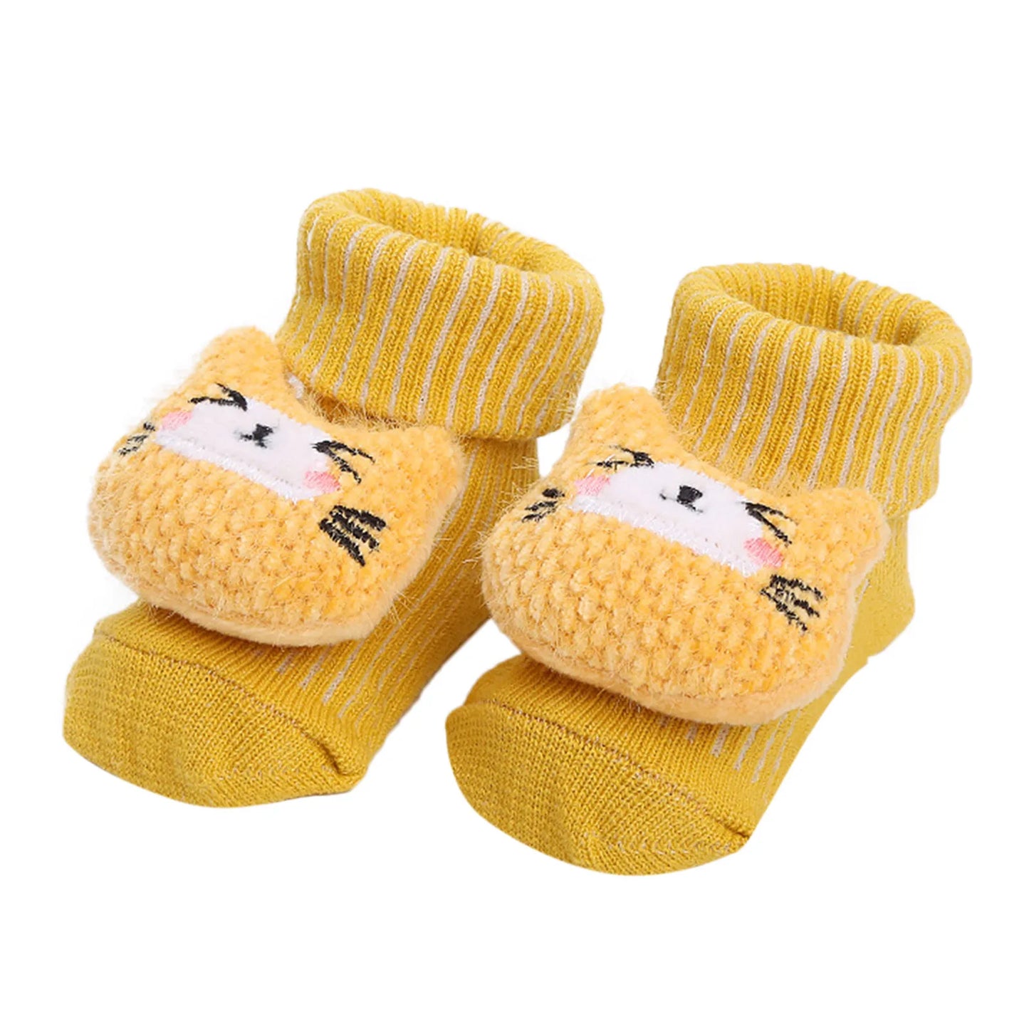 Cotton Cute Christmas Cartoon Baby Socks Toddler Anti Slip Floor Sock for Girl Boy Unisex Newborn Infant Accessories Four Season