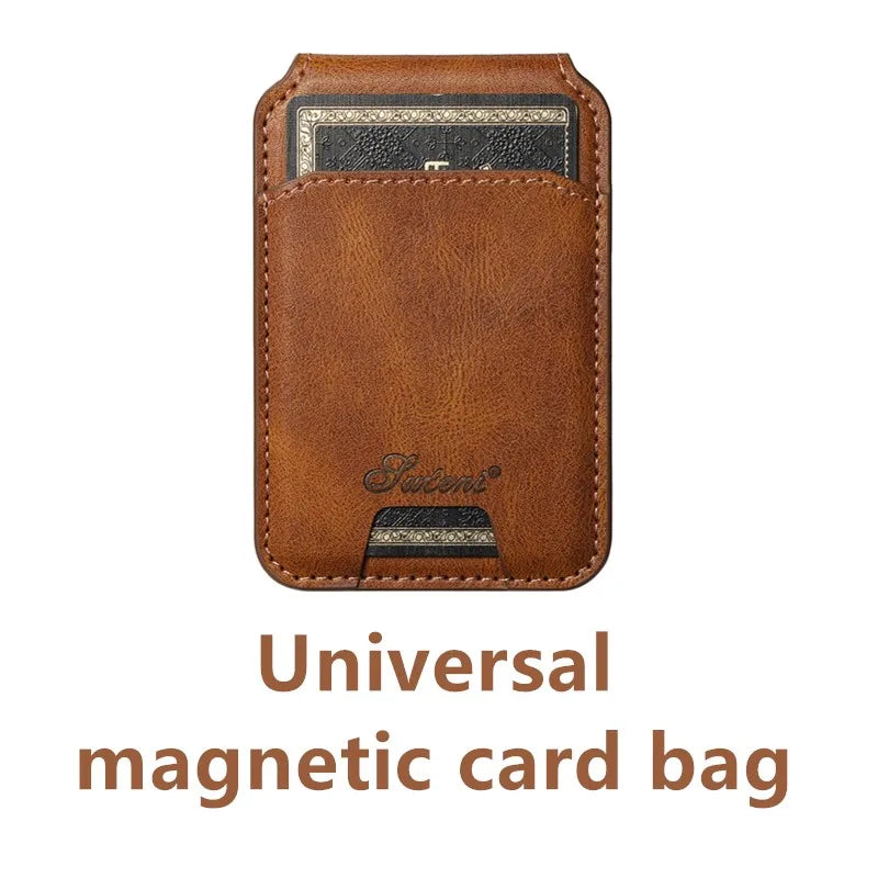 Leather Wallet Phone Case Magsafe