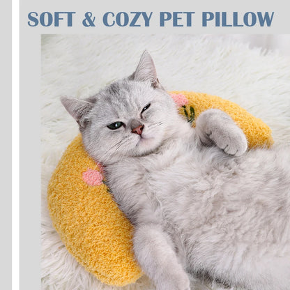 U-Shaped Cat Sleep Pillow