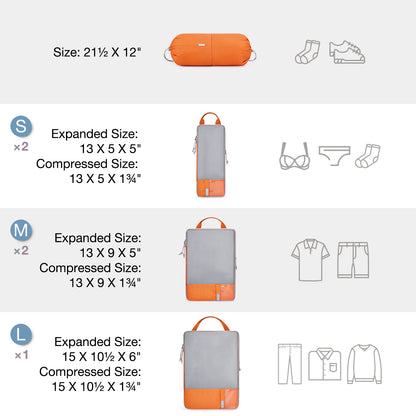 Travel Compression Packing Cubes