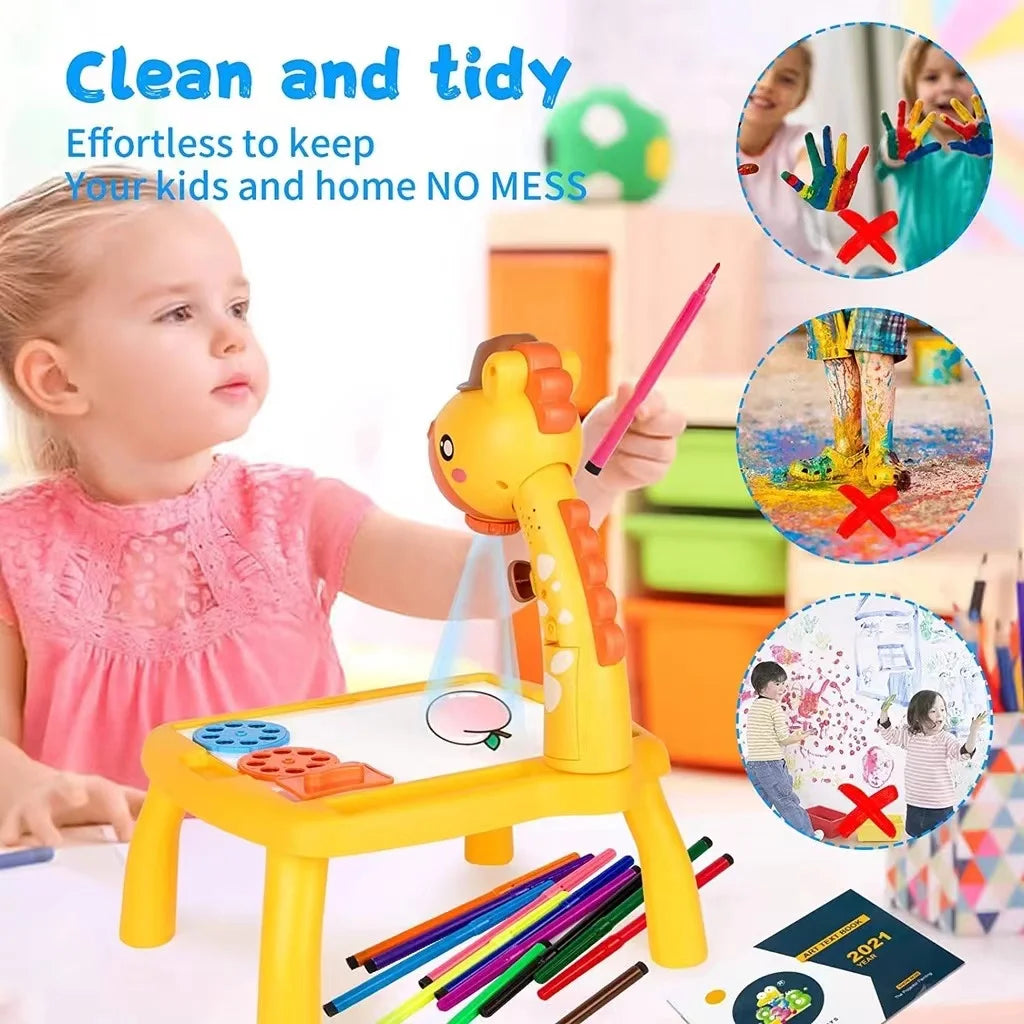 Kids Desk Drawing Projector Toy