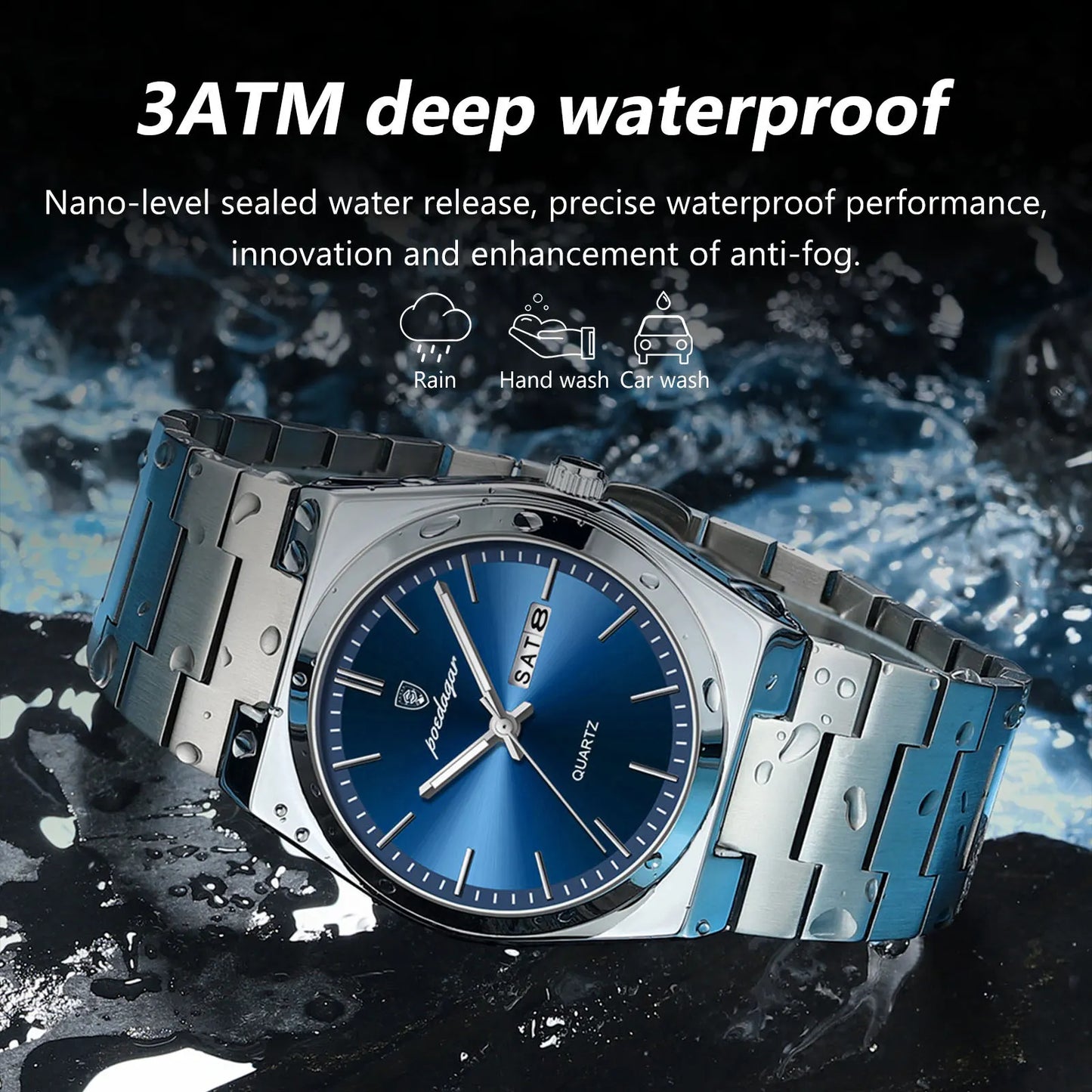 Luxury Waterproof Men's Quartz Watch