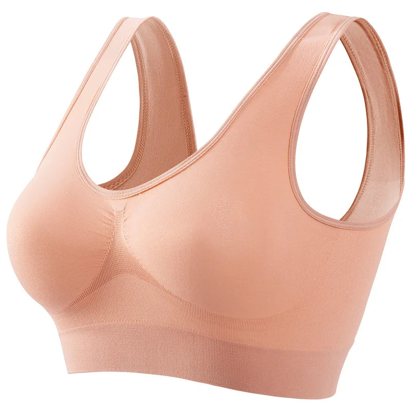 Seamless Push-Up Sports Bra