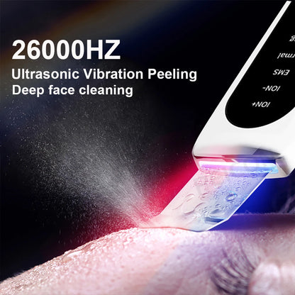 Ultrasonic Skin Scrubber Pore Cleaner