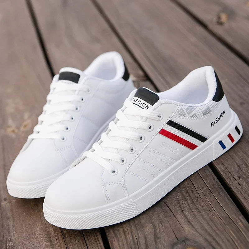 Fashionable White Casual Sneakers