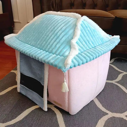 Foldable Winter Pet Bed Tent