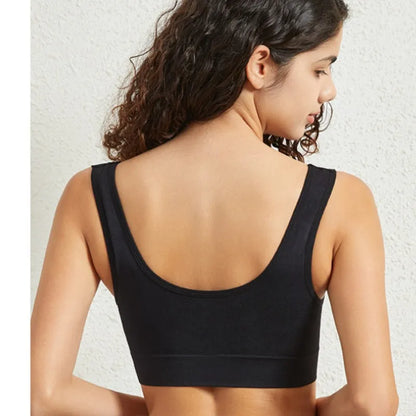 Seamless Push-Up Sports Bra