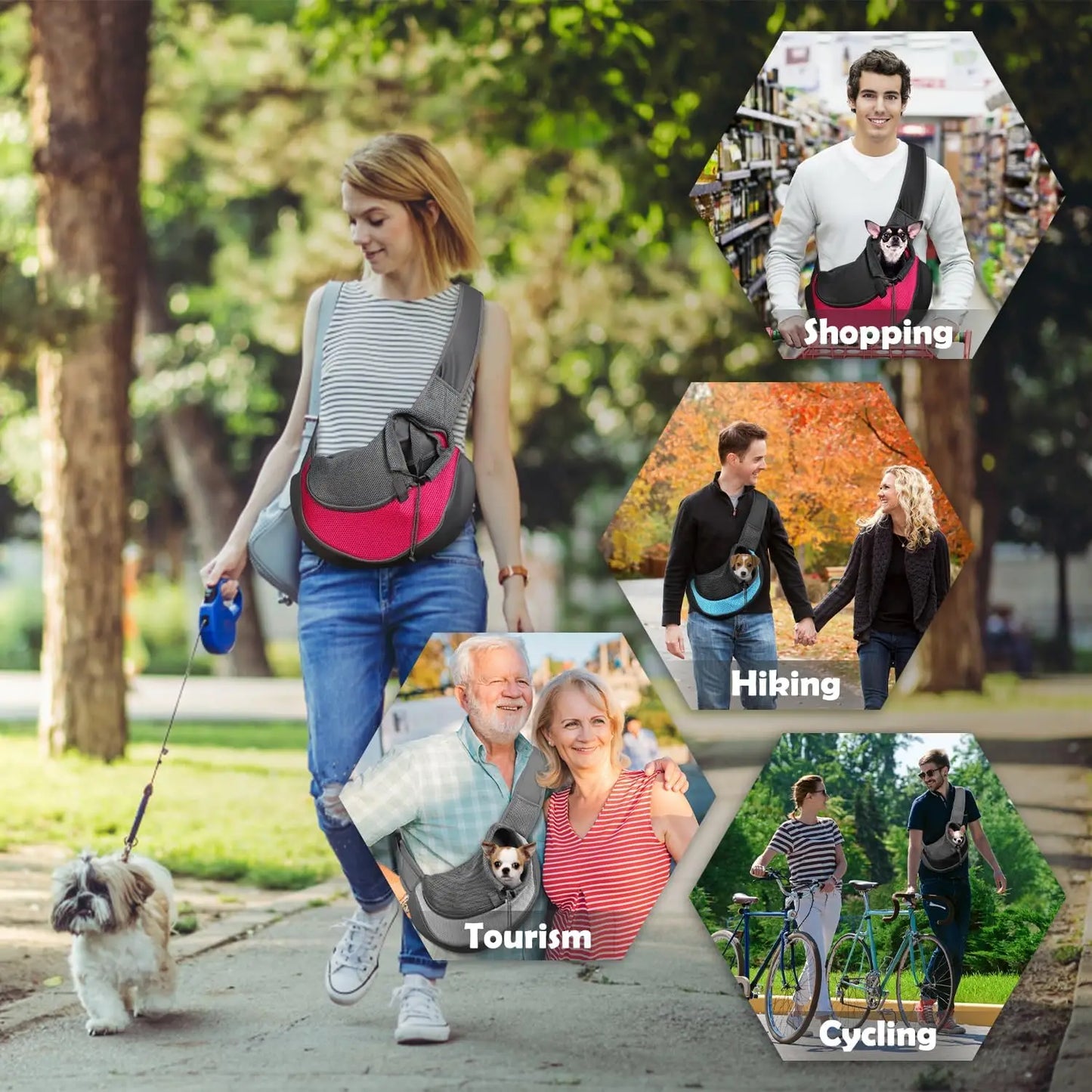 Breathable Pet Carrier Shoulder Bag