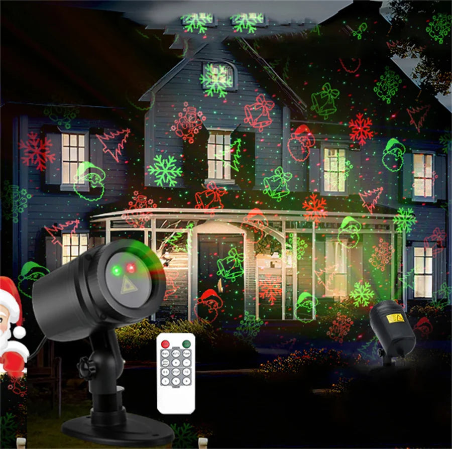 Christmas Laser Projection Light Spotlight