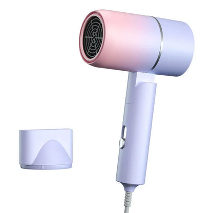 Mini Folding Hairdryer with Bag