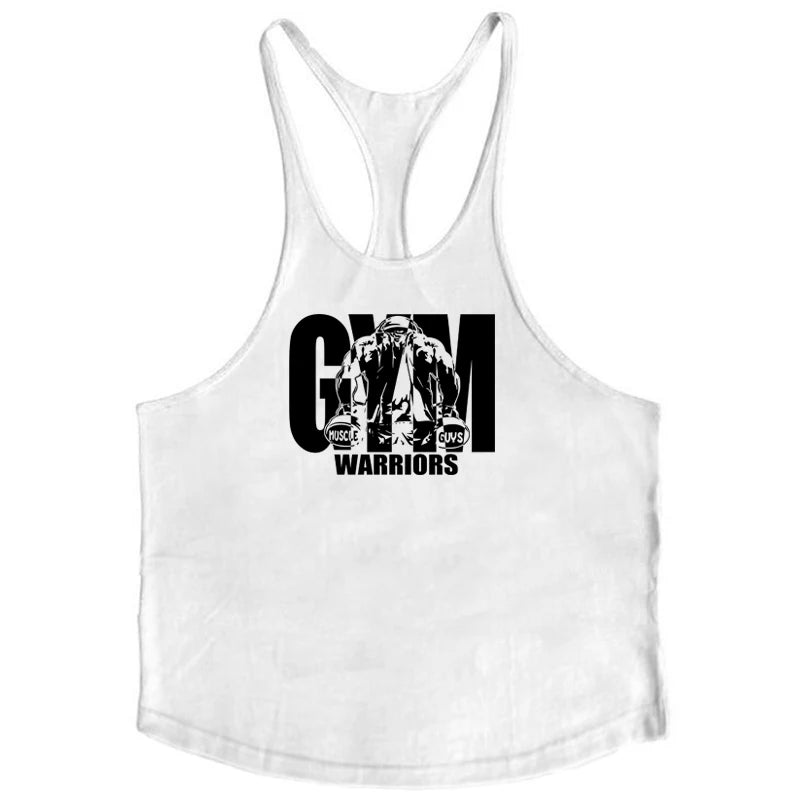 Men's Cotton Fitness Bodybuilding Tank Top