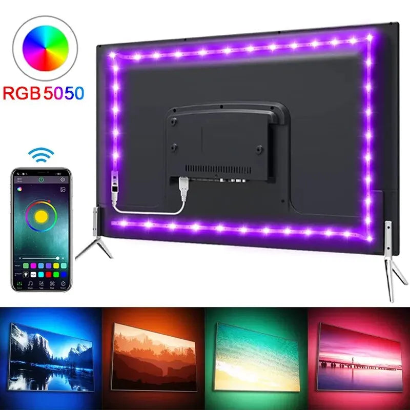 Bluetooth RGB LED TV Backlight