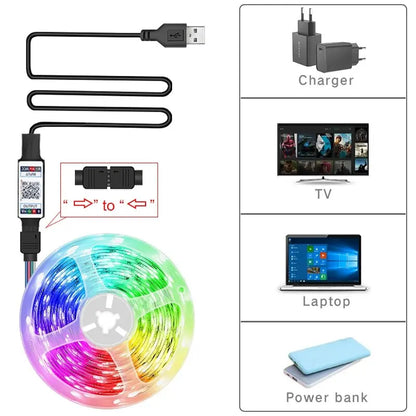 Bluetooth RGB LED TV Backlight