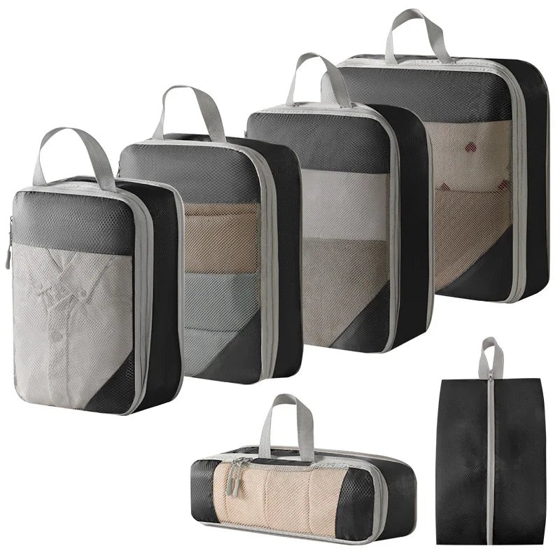 Expandable Travel Packing Cubes