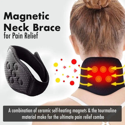 Self-Heating Tourmaline Neck Support