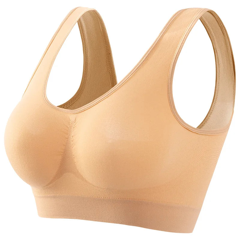 Seamless Push-Up Sports Bra