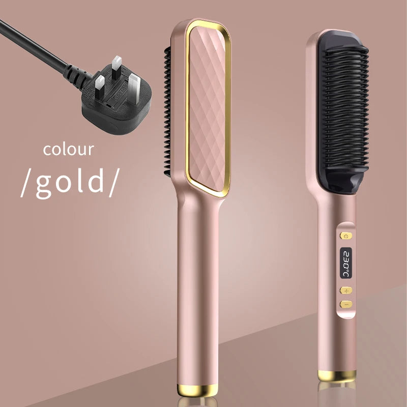 Multifunctional Electric Hair Straightener Comb