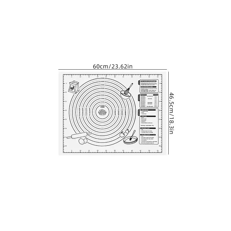 Non-Slip Silicone Baking Mat