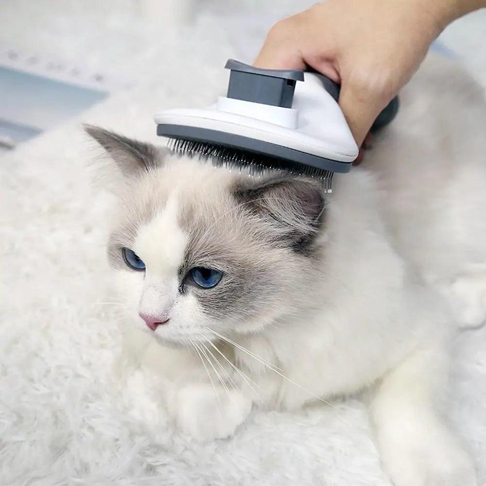 Automatic Pet Hair Removal Comb