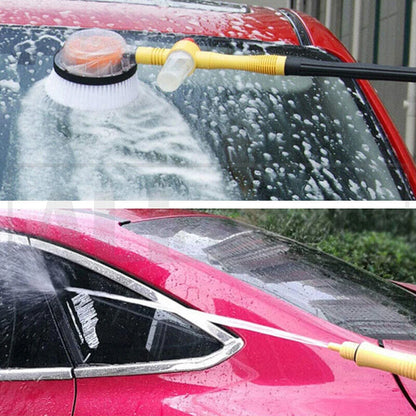 Foldable Car Cleaning Brush with 360° Rotating Handle