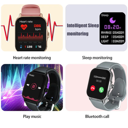 Full Touchscreen Smart Fitness Watch