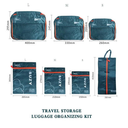 Portable Travel Organizer Set