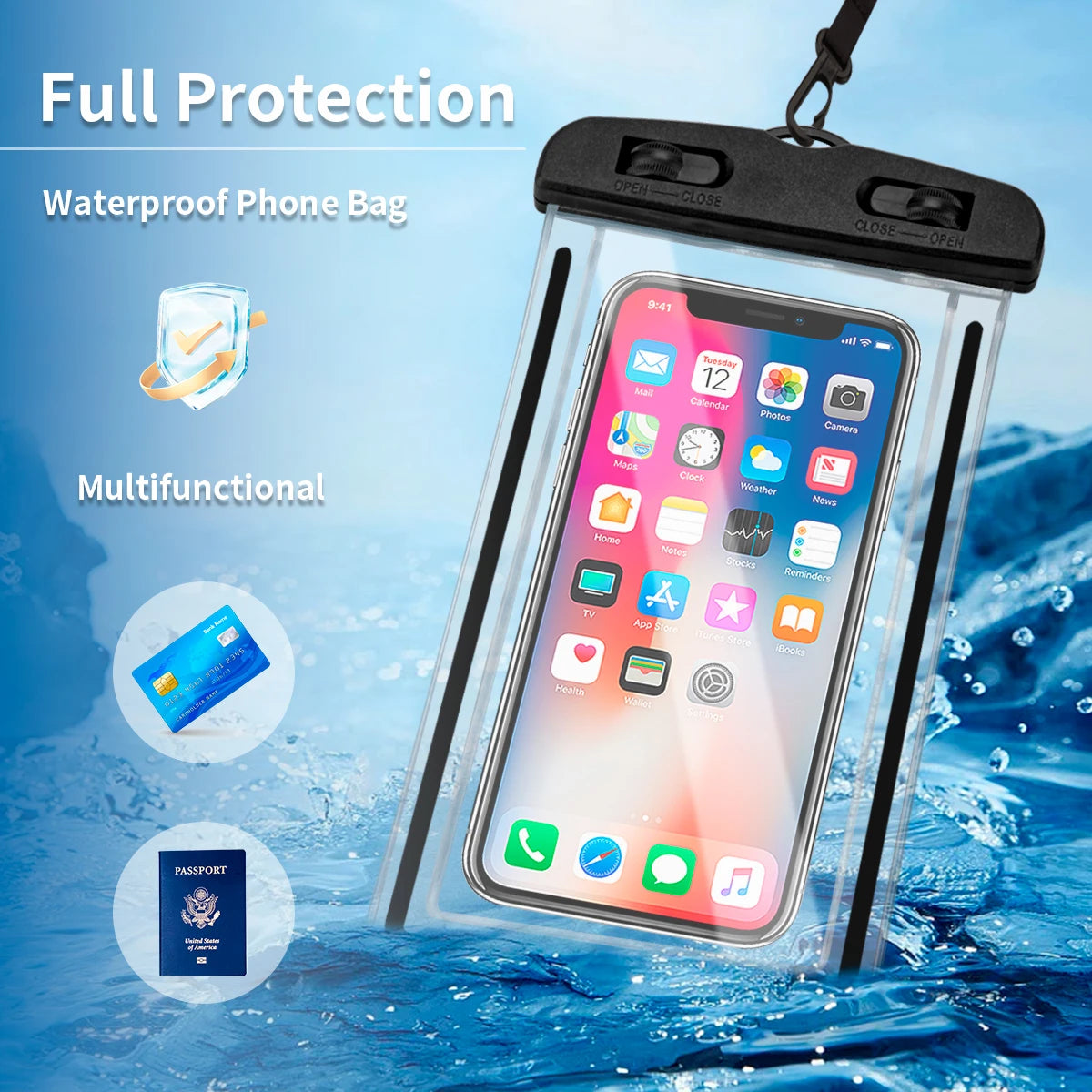 Waterproof Universal Phone Case Pouch