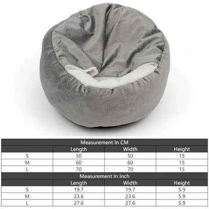 Orthopedic Dog Bed with Blanket