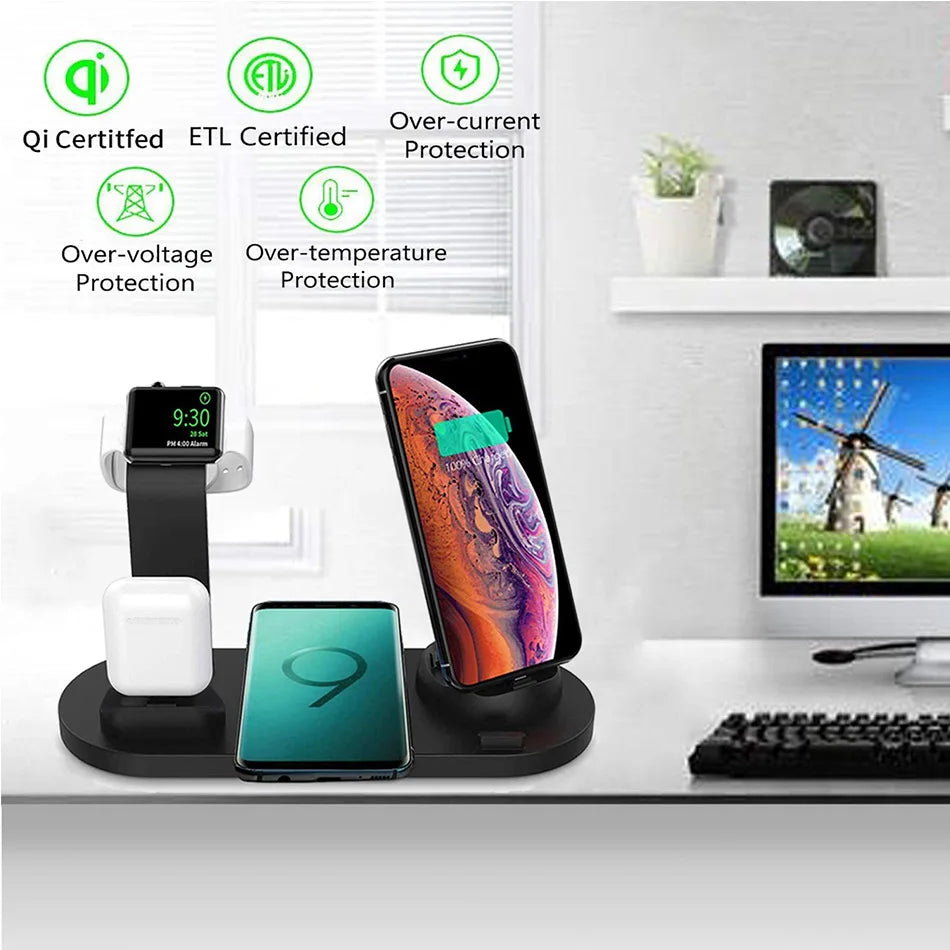 Wireless Charging Stand for Apple