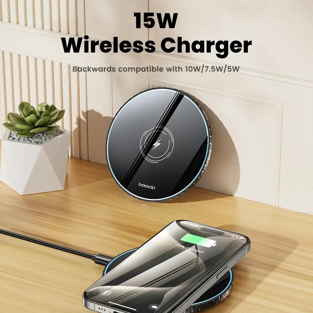 Toocki 15W Fast Wireless Charger