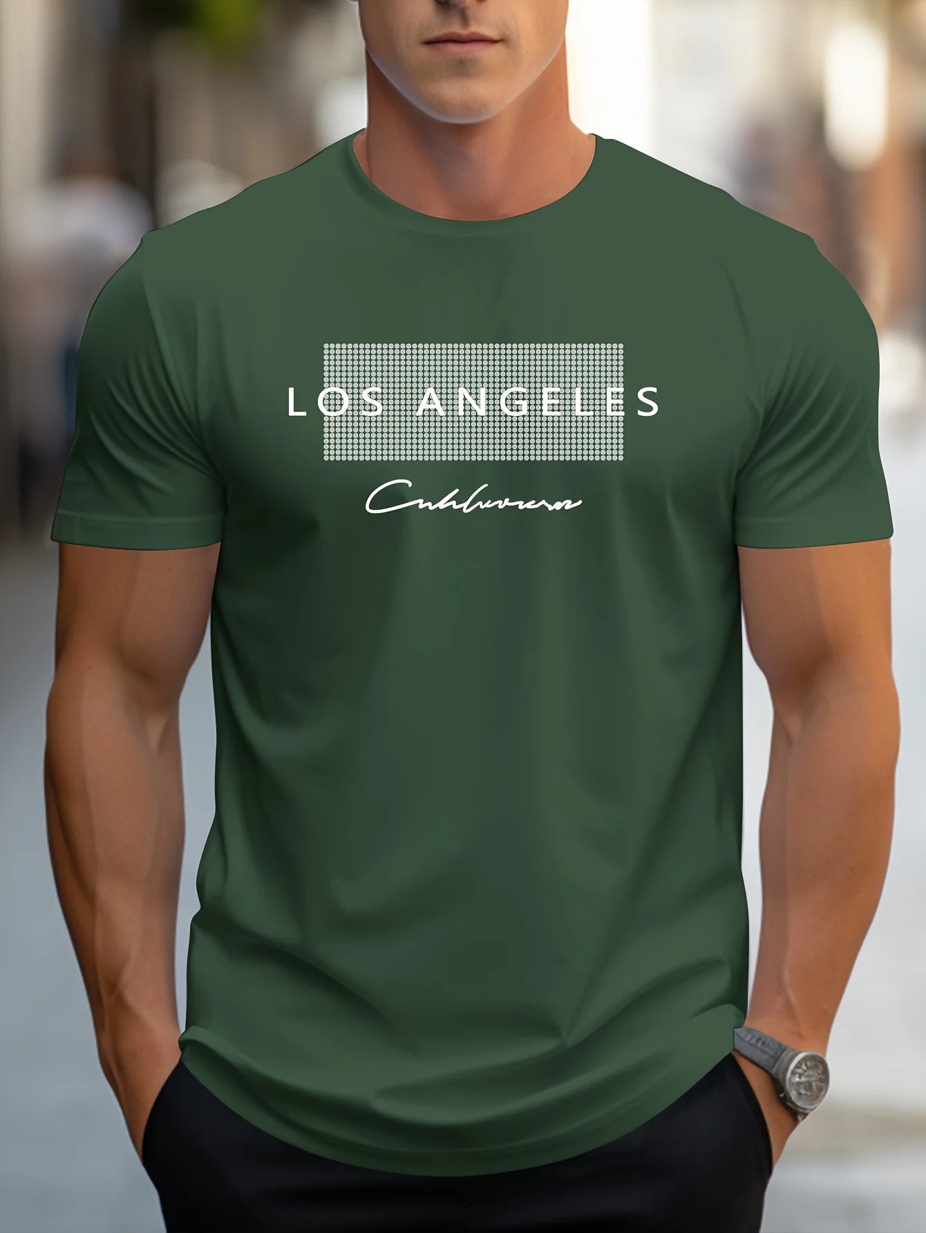 Los Angeles Graphic Cotton T-Shirt