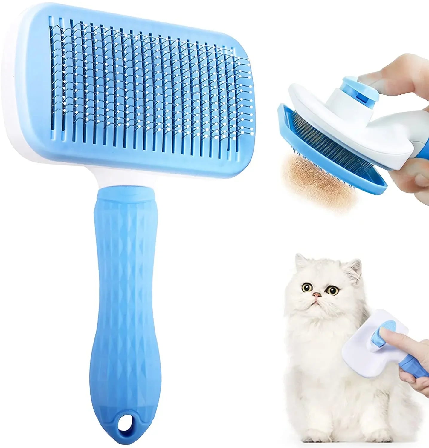 Pet Hair Remover Grooming Brush