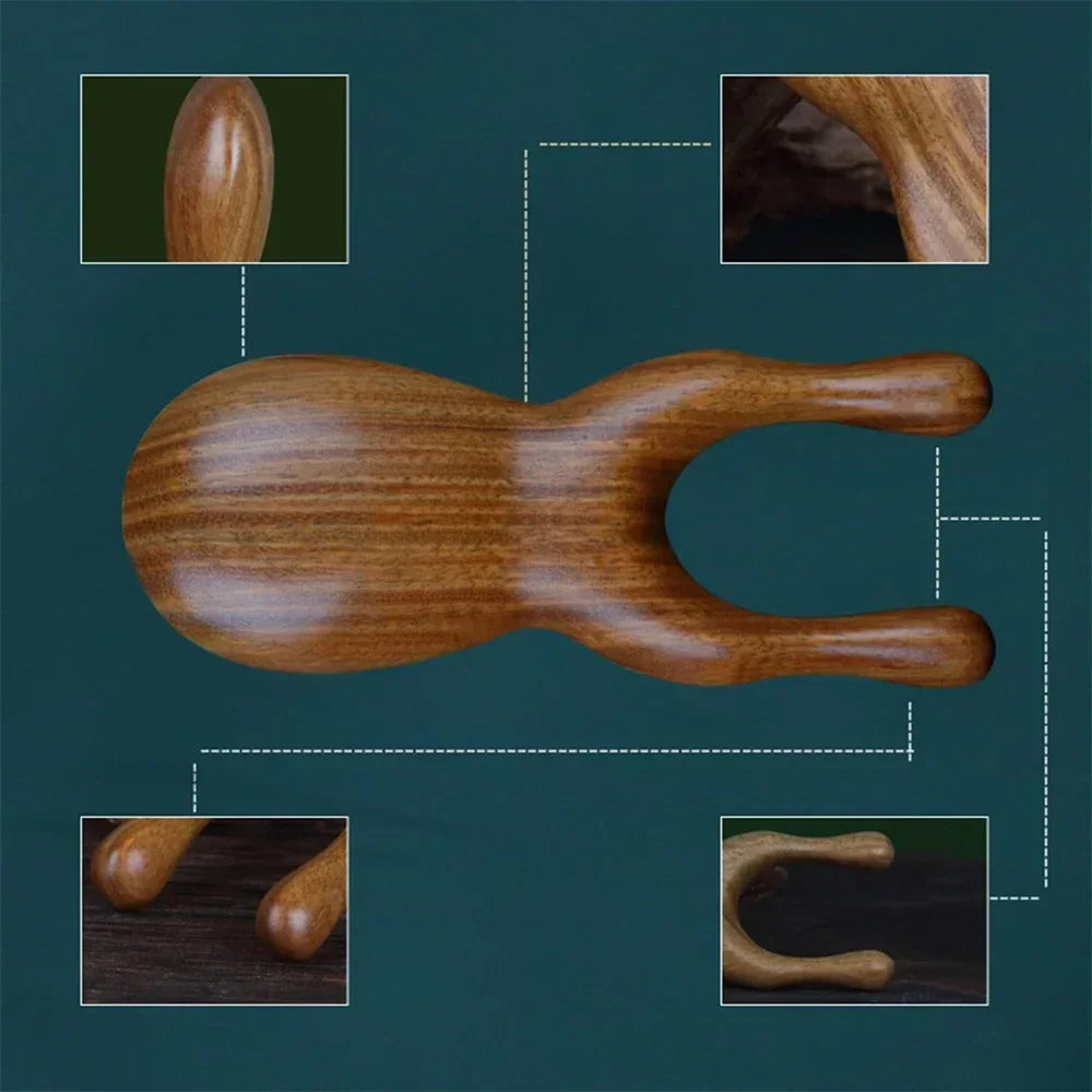 Natural Wooden Gua Sha Tool