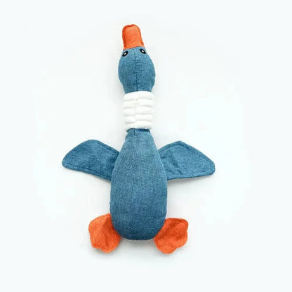 Squeaky Plush Dog Chew Toy